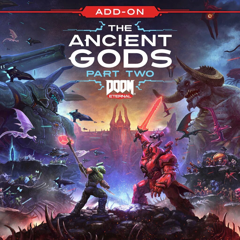 DOOM Eternal: The Ancient Gods - Part Two (Add-On) для PS4, PS5 Цифровая версия для Турецкого аккаунта