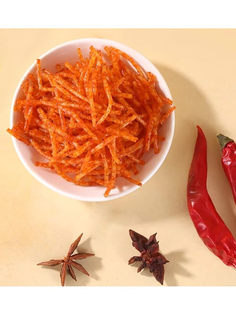 Азиатские снеки острые со вкусом пряностей 20 г * 5 шт — фото 1