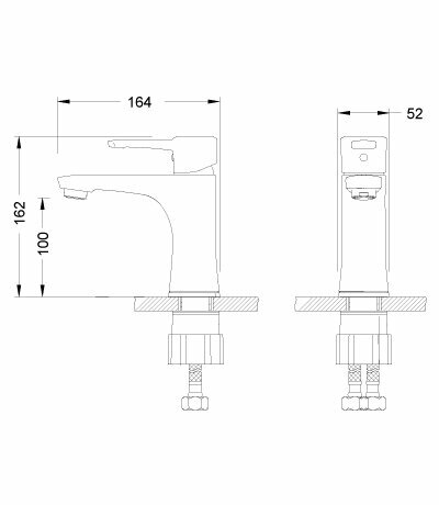 Смеситель Lemark Evitta LM0506C для умывальника — фото 1