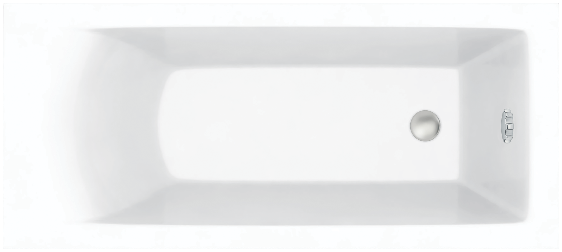 Акриловая ванна 170х75 см C-Bath Selena CBQ007003