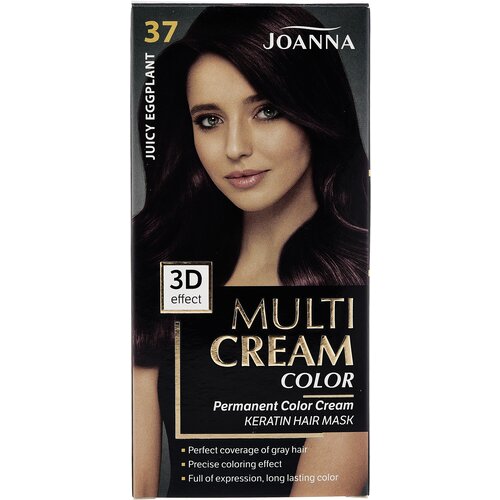 Joanna Multi Cream Color крем-краска для волос, 37 juicy eggplant
