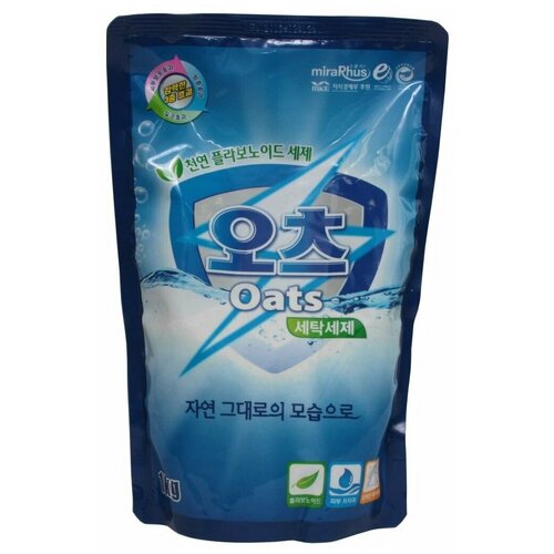 Oats Стиральный порошок Гипоаллергенный Экологически чистый 1000 гр в мягкой упаковке 1078₽