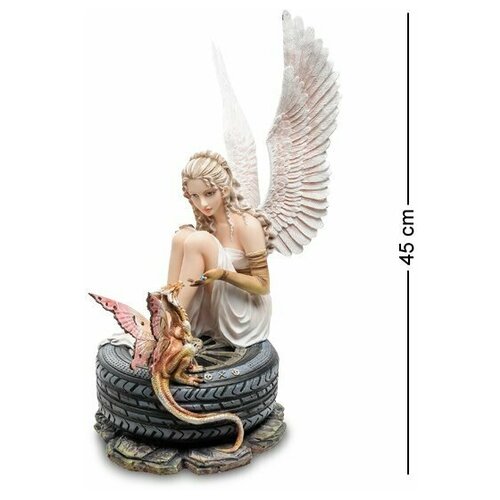 Статуэтка Ангел на автошине с драконом GA-85 113-904416