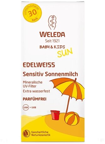 Крем Weleda солнцезащитный для младенцев и детей SPF 30, 150 мл - фото №5