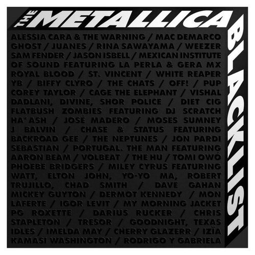 набор комикс metallica nothing else matters графический роман блокнот genshin impact с наклейками коричневый Audio CD The Metallica Blacklist (4 CD)