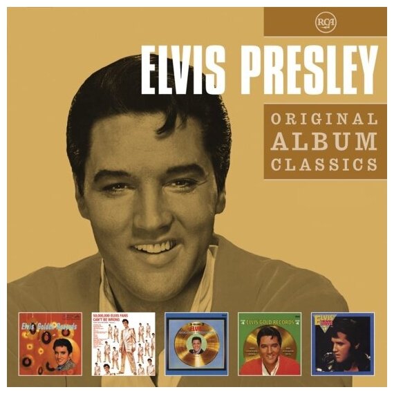 Компакт-диск EU Elvis Presley / Original Album Classics (5CD)