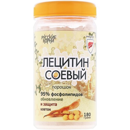 Купить Лецитин соевый гранулированный 180 гр, Русские корни