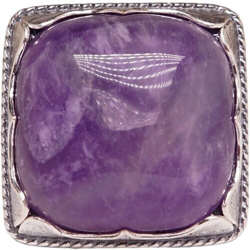 Кольцо, аметист, размер 20, фиолетовый