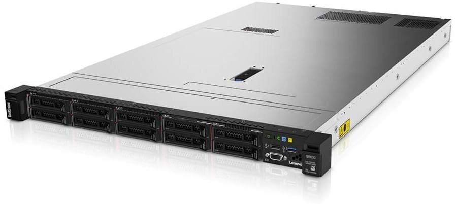 Сервер Lenovo ThinkSystem 2 x Intel Xeon Gold 5220R 22 ГГц/16x32 ГБ DDR4/2xSATA 6Gb SSD 960 GB/2 x 750 Вт/LAN 1 Гбит/c