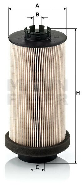 Фильтр топливный MANN-FILTER PU 999/1 x (PU9991X)