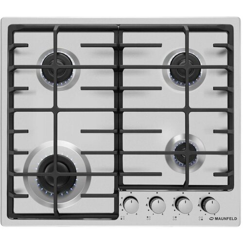 MAUNFELD Газовая варочная панель MAUNFELD EGHS646CSG серый 1685300₽