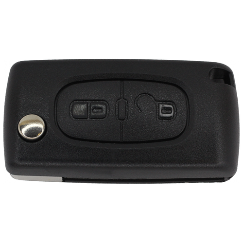 Корпус выкидного ключа Peugeot 307 308 207, 2 кнопки, лезвие VA2 по каталогу SILCA