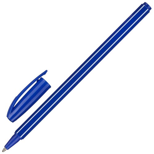 Ручка шариковая неавтоматическая Attache Economy синий корп, син ст 0,7/1мм, 100 шт.