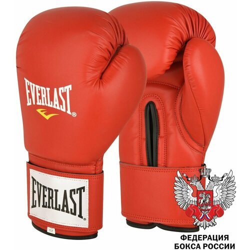 Боксерские перчатки Everlast Amateur Cometition PU красные