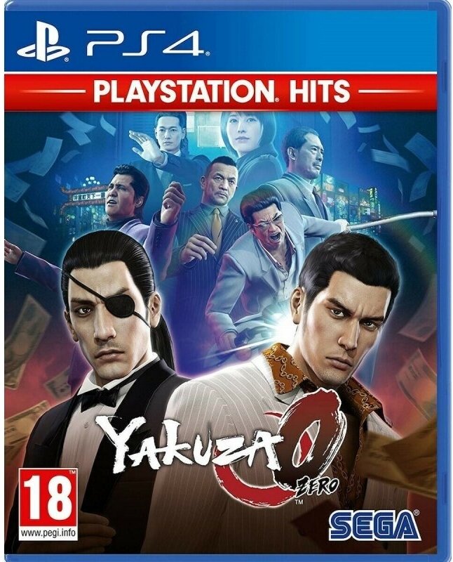 Yakuza 0 Playstation Hits (PS4, английская версия)