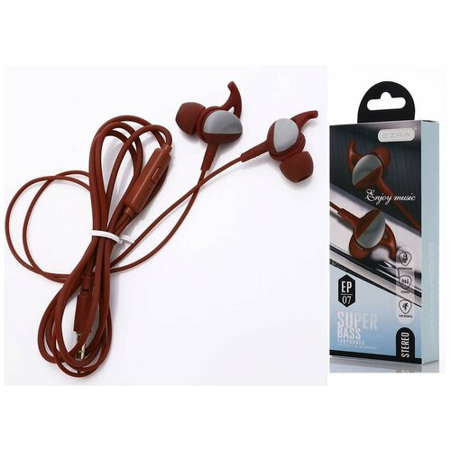 EZRA EP07 Красные наушники вакуум - гарнитура 33000₽