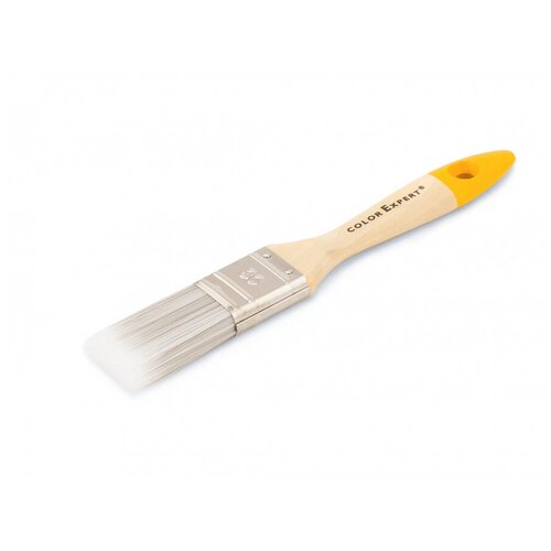 COLOR EXPERT 81183002 кисть для акр. лаков и лазурей, синтетическая щетина, деревянная ручка (30мм)