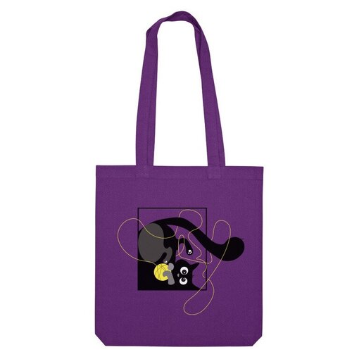 фото Сумка «чёрный кот» (оранжевый) us basic