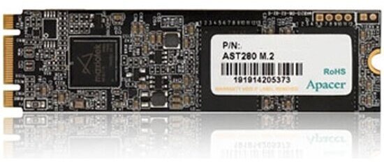 Накопитель SSD M.2 2280 Apacer AST280 480 Гб SATA III 3D NAND AP480GAST280-1