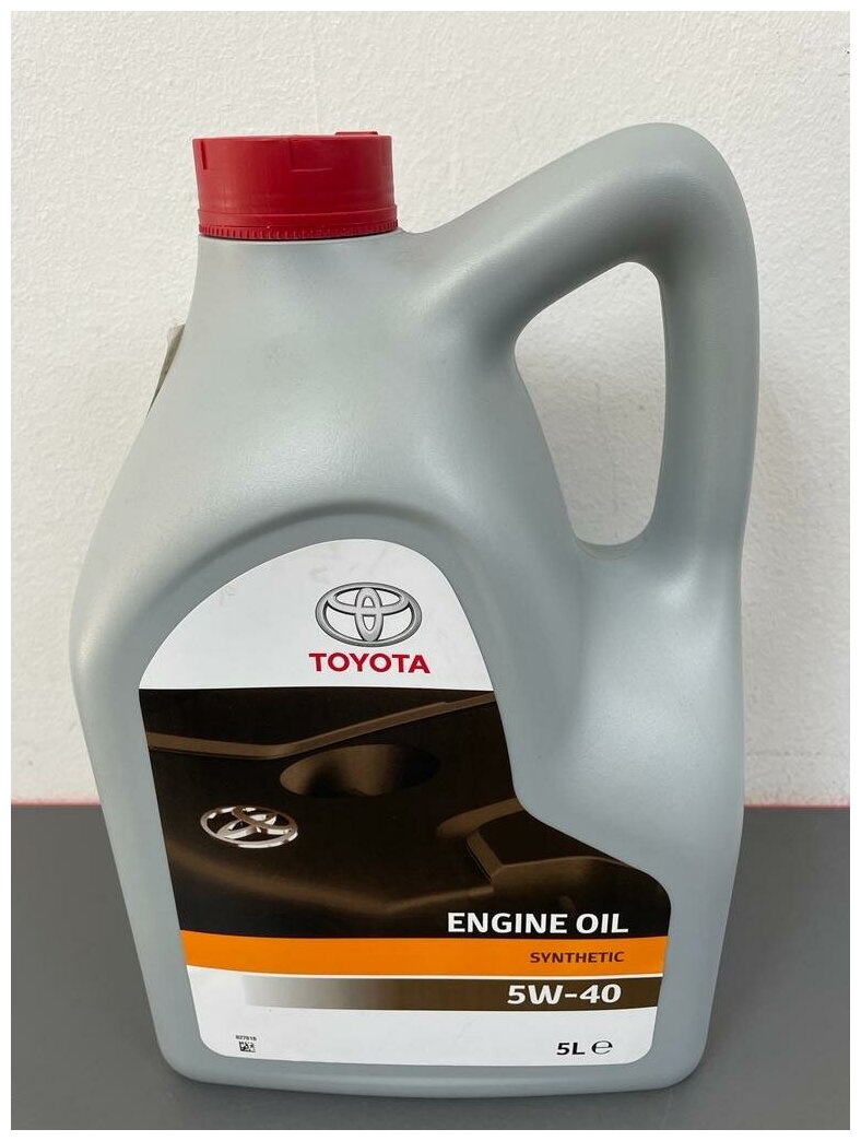 Моторное масло синтетическое ENGINE OIL SL 5W-40, 5 л TOYOTA/LEXUS 0888080375GO 1436787625 ZHBNH 5H