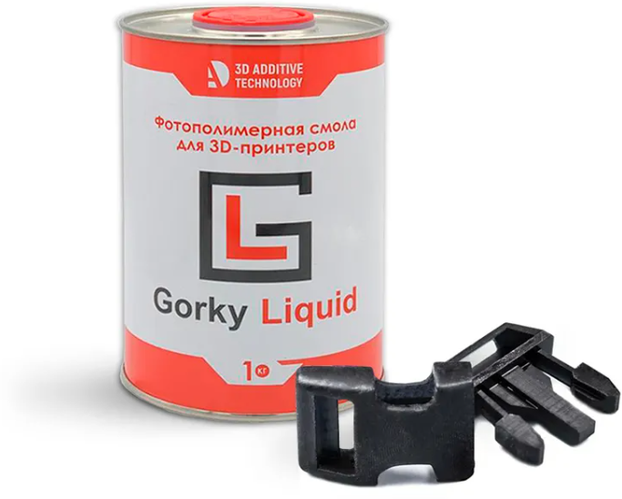 Фотополимерная смола Gorky Liquid Durable черная (1 кг)