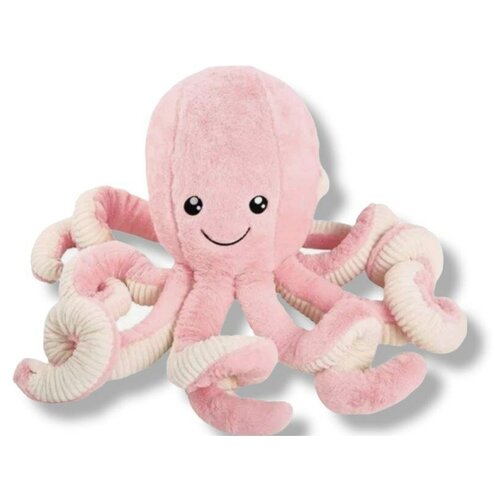 Мягкая игрушка Осьминог розовый 50 см осьминог игрушка 50 см