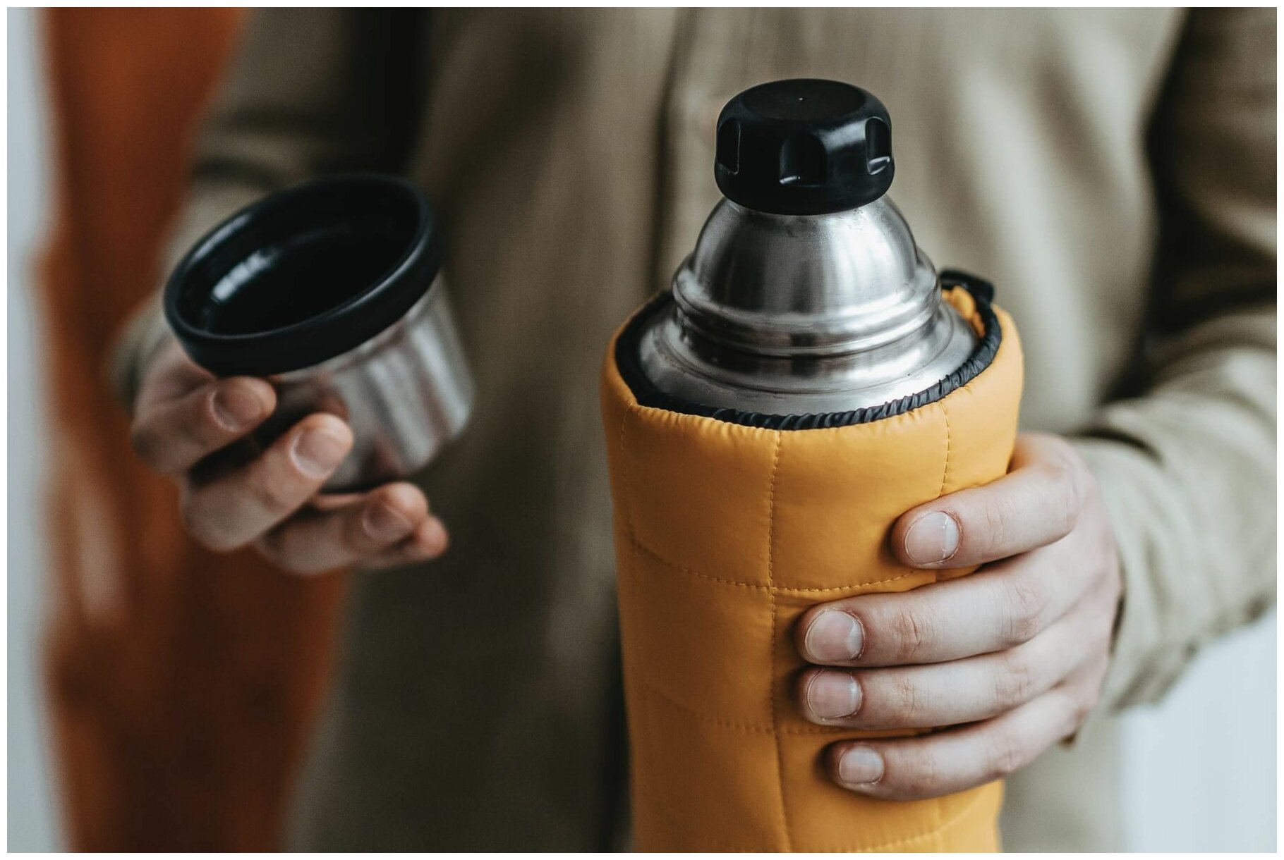 Чехол для термоса Flask-1000 - фотография № 4