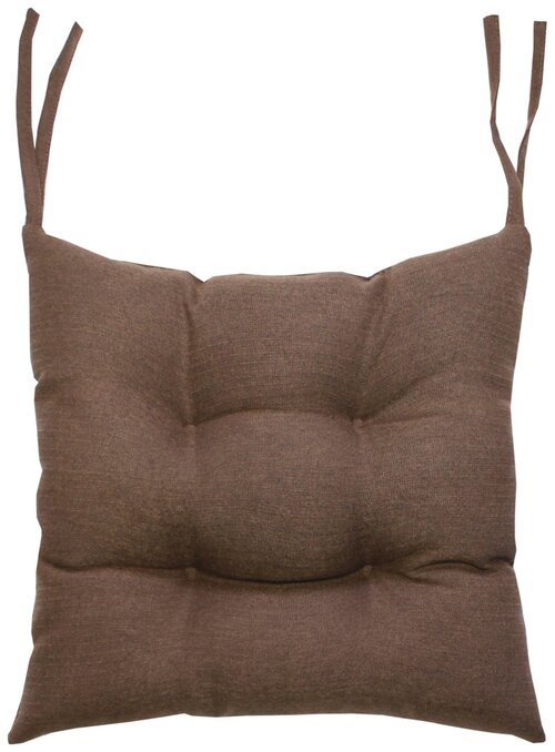 Подушка на стул MATEX Haga, 40x40 см, коричневый