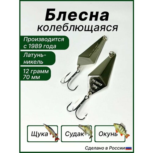 фото Блесна для рыбалки на щуку, колебалка колебалка - питер