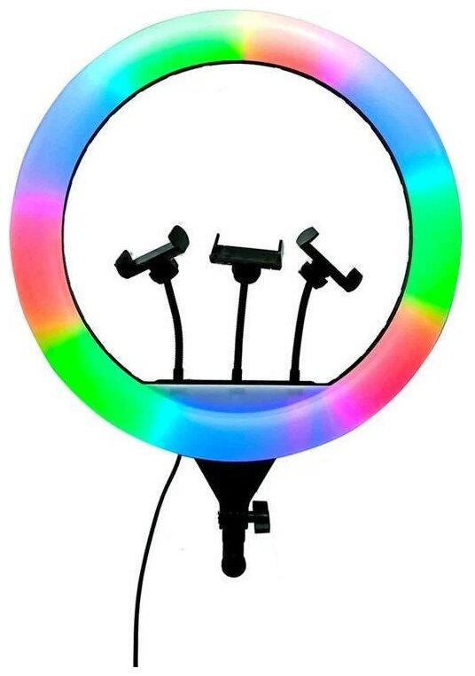 Кольцевой осветитель Okira LED RING RGB 300