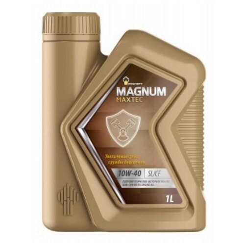 Синтетическое моторное масло Роснефть Magnum Maxtec 10W-40, 1 л, 1 шт.