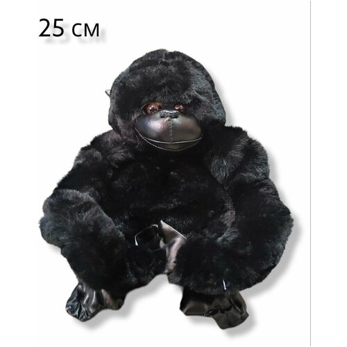 Мягкая игрушка Горилла руки на липучках. Плюшевая горила обнимашка игрушка плюшевая горилла