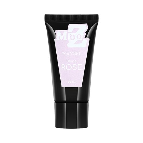Mooz полигель Shine 30 мл, 30 мл, rose