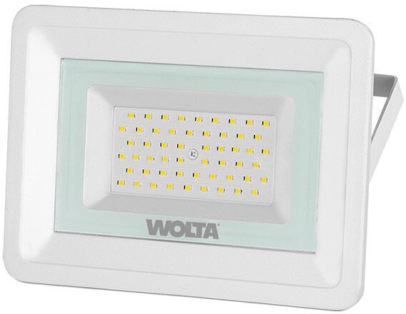 Светодиодный прожектор WOLTA WFL-50W/06W 50Вт 5700К IP65 Белый