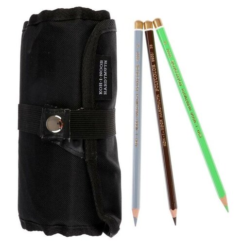 Набор художественный Koh-I-Noor 3796 Polycolor 72 предмета в текстильном свертке 16770₽