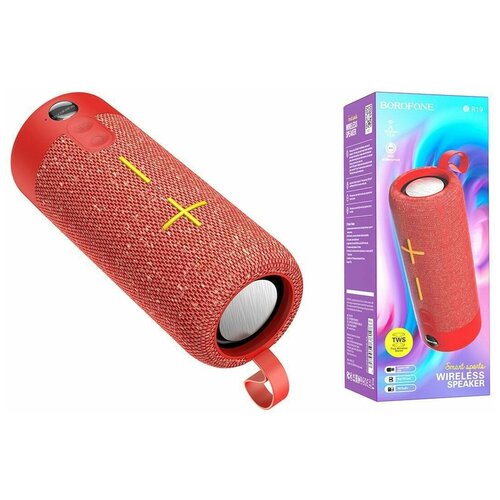 Портативная акустика колонка bluetooth BR19 Euphony sports speaker красный 6974443381986 128100₽