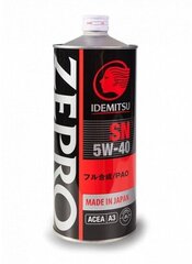 Моторное масло Idemitsu Zepro Racing SN 5W-40 синтетическое 1 л