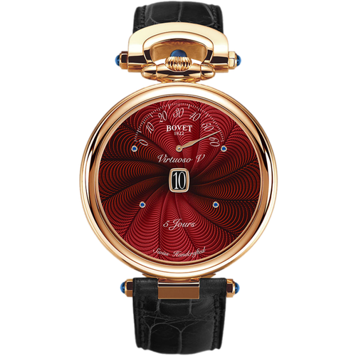 Наручные часы Bovet, красный, черный