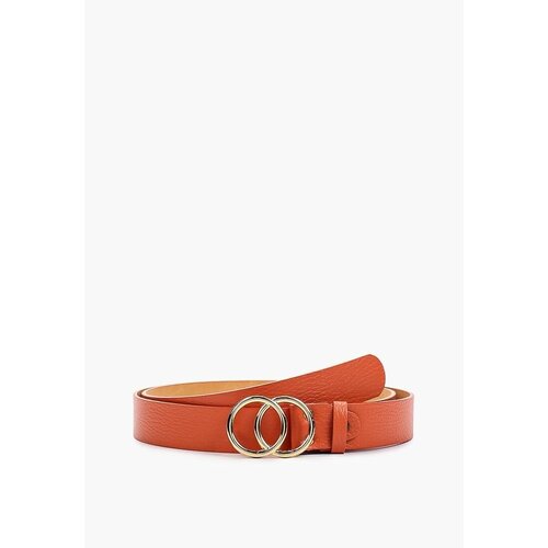 фото Ремень olio rosti, размер 110, оранжевый