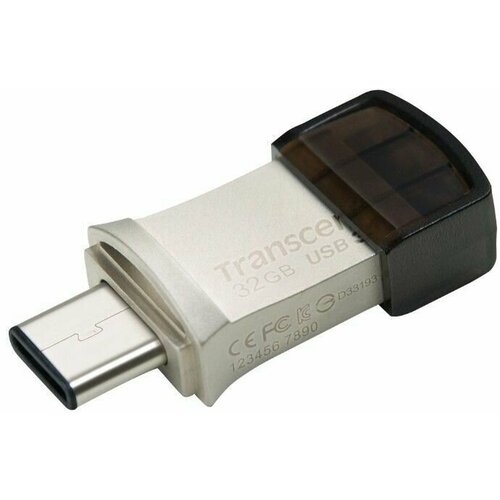 Флеш память Transcend USB Drive 32Gb JetFlash 890 USB 3.1 + Type-C (TS32GJF890S)