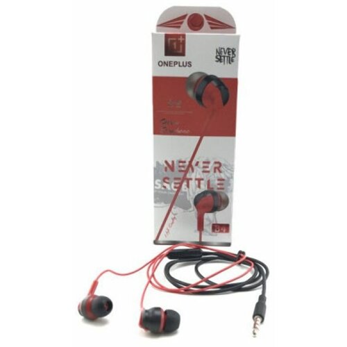 Гарнитура вакуумная ONEPLUS B4 Red-Black коробка 26300₽