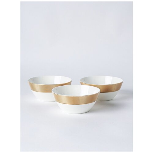 Салатники KVINTA конус d 14 см-3 шт