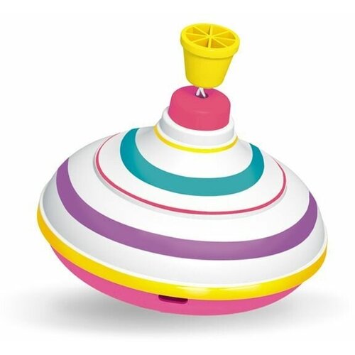 Юла детская развивающая игрушка, для девочки и мальчика, диаметр 14 см.