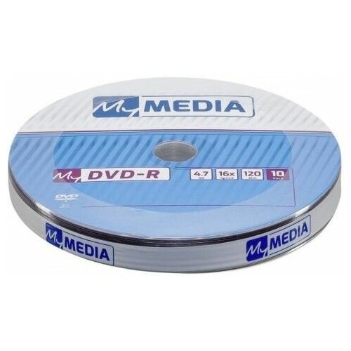 Диск DVD-R MyMedia 4.7Gb 16x Pack wrap (10шт) (69205)