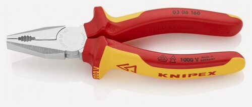 Изображение товара Плоскогубцы комбинированные KNIPEX KN-0306160