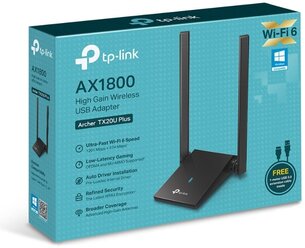 Сетевой адаптер WiFi TP-Link Archer TX20U Plus