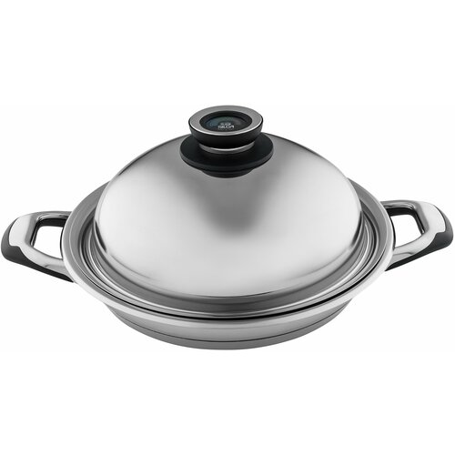 Сковорода гриль и куполообразная крышка с термодатчиком 28см SILGA 2350 28