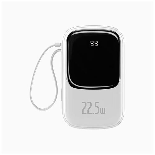 Внешний аккумулятор Baseus Qpow Digital Display Quick Charging Power Bank 20000mAh 225W With Type-C Cable Purple PPQD-I05 329000₽