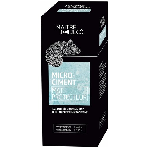 Защитный лак Maitre Deco «Microciment Protecteur» 2 компонента 0.83 кг