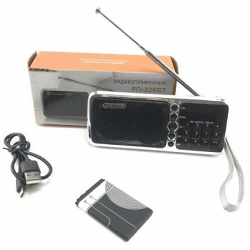 Радиоприемник портативный Сигнал РП-226BT 193200₽